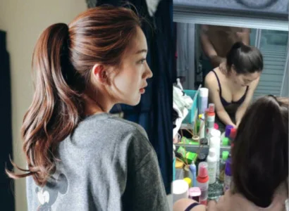 Người đẹp chổng đít ra để anh nhét vào