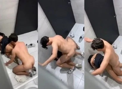Cặp đôi trong nhà vệ sinh bị quay lén cảnh quan hệ trong nhà vệ sinh
